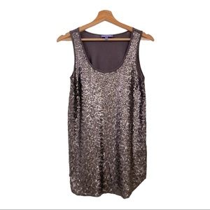 VIVIENNE TAM Sleeveless Front Sequin Top Size S